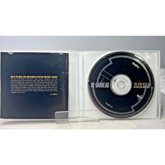 Al Jarreau – The Very Best Of: An Excellent Adventure (CD, 1994 Warner Bros.) Ja - Picture 3 of 5